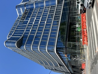 Metal panel installation by Angelo’s Contracting